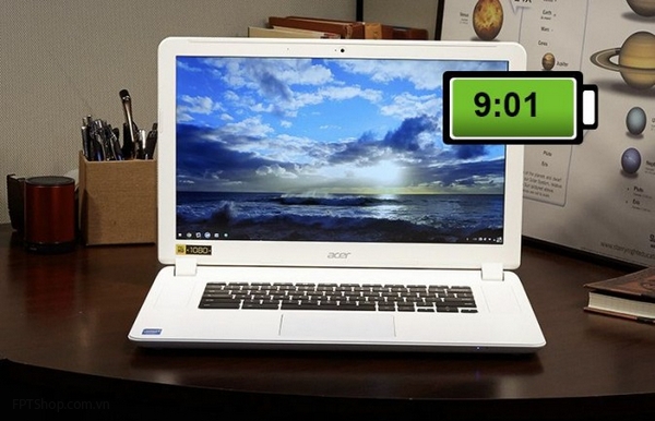 Acer ChromeBook 15-9 giờ 1 phút