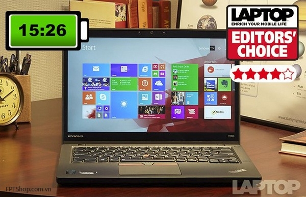 Lenovo ThinkPad T450s-15 giờ 26 phút