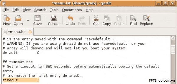 Sử dụng nút cuộn trên Linux