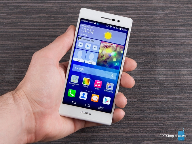 Huawei Ascend P7 có độ mỏng ấn tượng