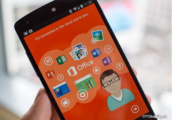 điện thoại Android với nhiều tính năng xử lý văn bản tiện ích như Word, PowerPoint và Excel