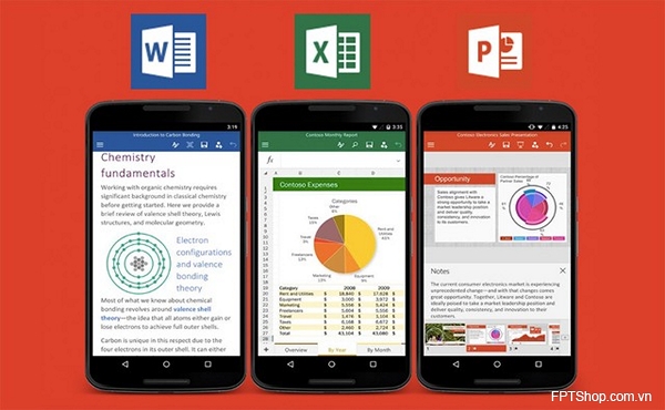 Microsoft Office phát hành cho điện thoại Android miễn phí