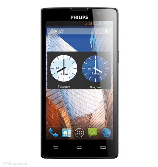 Philips W3500 được ưu tiên trang bị cấu hình phần cứng mạnh mẽ