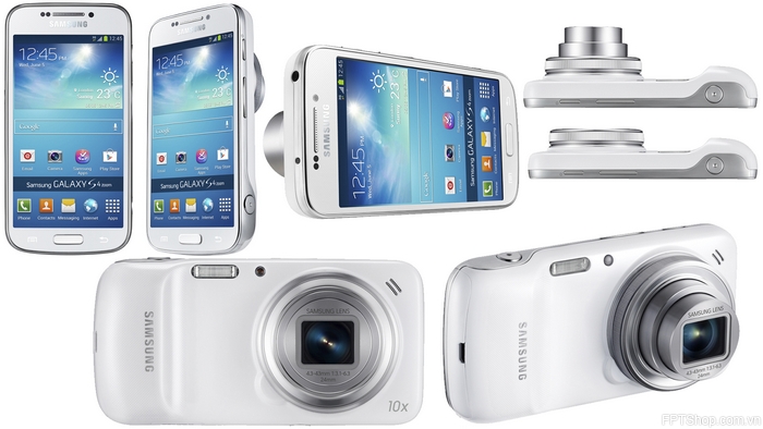 Thiết kế Samsung Galaxy S4 Zoom