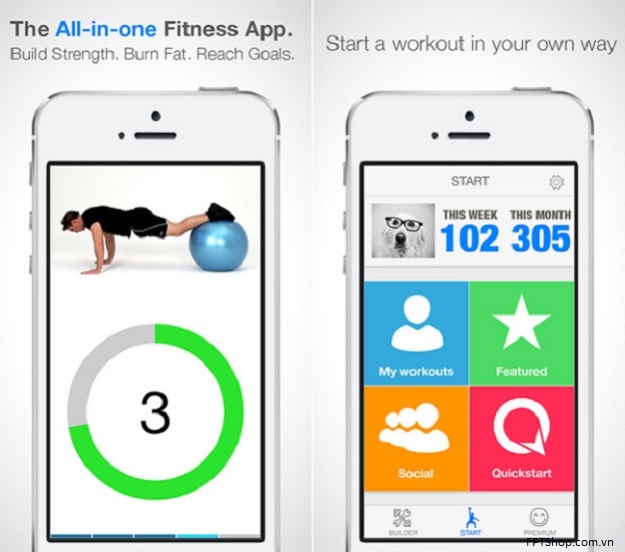 Ứng dụng Virtual Trainer PRO