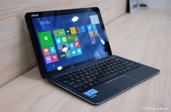 Thiết kế độc đáo trên Transformer Book T300 Chi