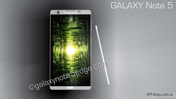 Thiết kế siêu mỏng cùng kích cỡ lớn của Samsung Galaxy Note 5
