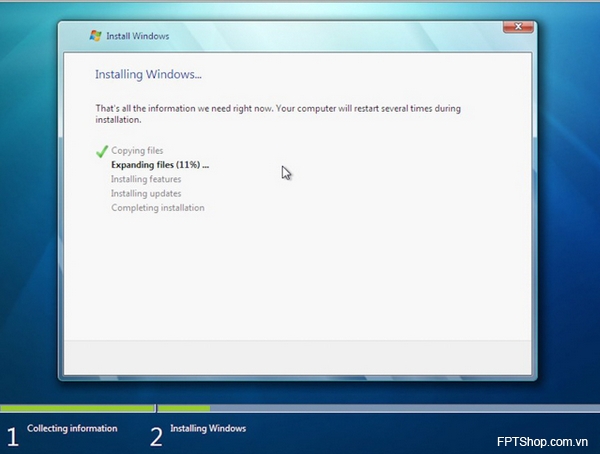 Cài đặt lại hệ điều hành Windows