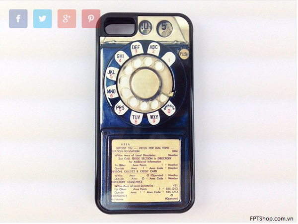 Vintage Rotary Payphone Case – $7.95