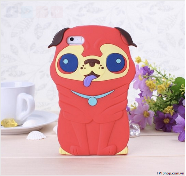Wkae@iPhone 5S Case 3D Catoon Dog Puppy