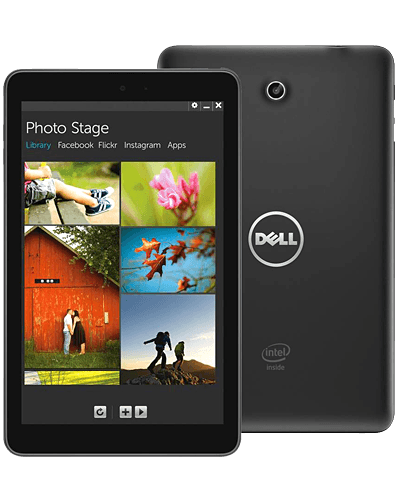 Dell Venue 8 cũng sở hữu thiết kế khá ấn tượng