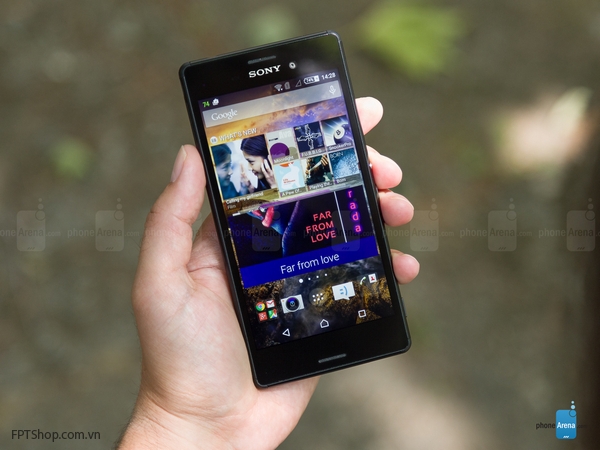 Thiết kế Sony Xperia M4 Aqua