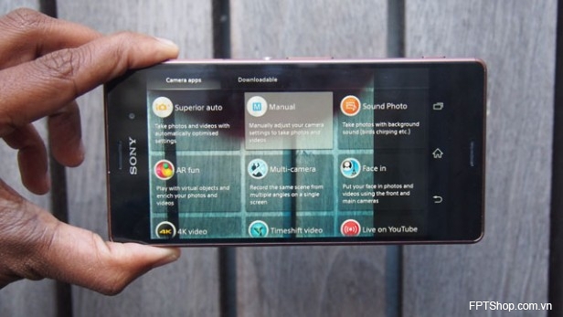 Phần cứng camera Sony Xperia Z3