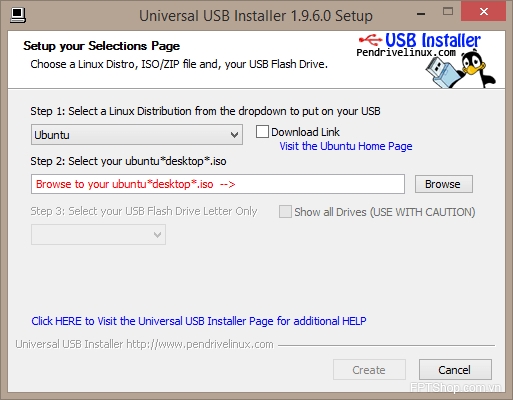Universal USB Installer