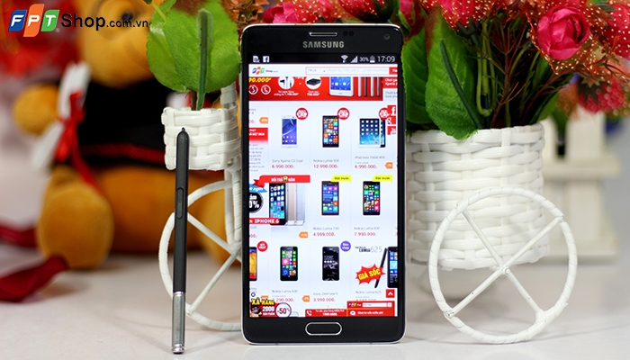 Smartphone Samsung Galaxy Note 4 (giảm giá 3 triệu đồng)