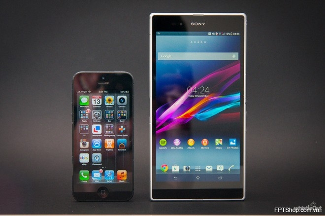 Sony Xperia Z Ultra sở hữu màn hình 6,5 inch