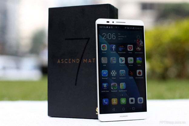 Huawei Ascend Mate 7 sở hữu màn hình 6 inch