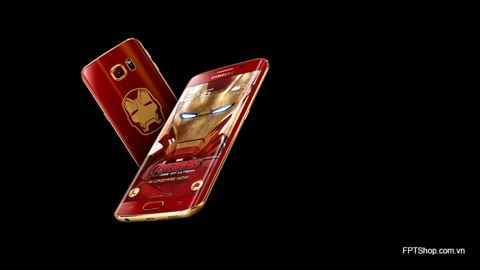 5. Smartphone Samsung galaxy S6 dge phiên bản Iron Man