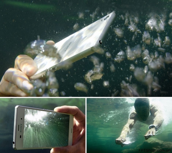 Quay video dưới nước với 3 bước cơ bản trên Sony Xperia Z3 và Z3 Compact