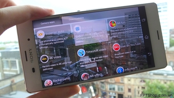 Camera Sony Xperia Z3 và Z3 Compact