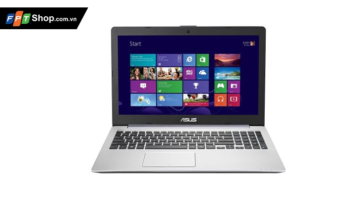 Màn hình rộng 15.6 inch của Asus K555LN
