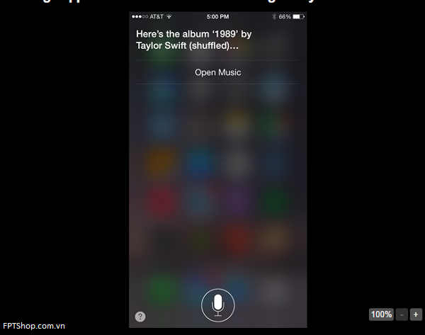 Tích hợp Siri vào Apple Music