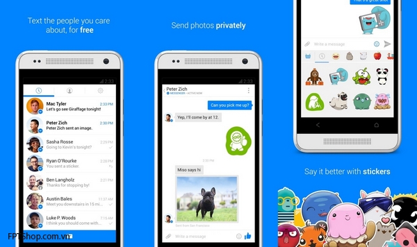 Gửi ảnh động qua Facebook Messenger