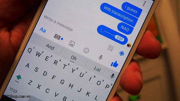 Gửi ảnh động qua Facebook Messenger