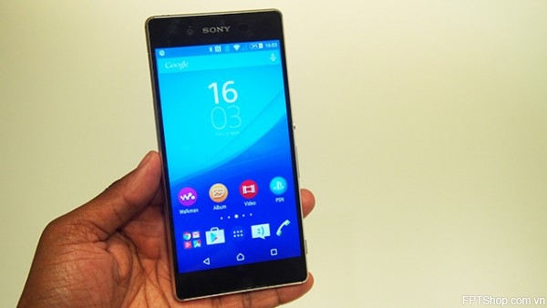 Thiết kế của Sony Xperia Z3 Plus
