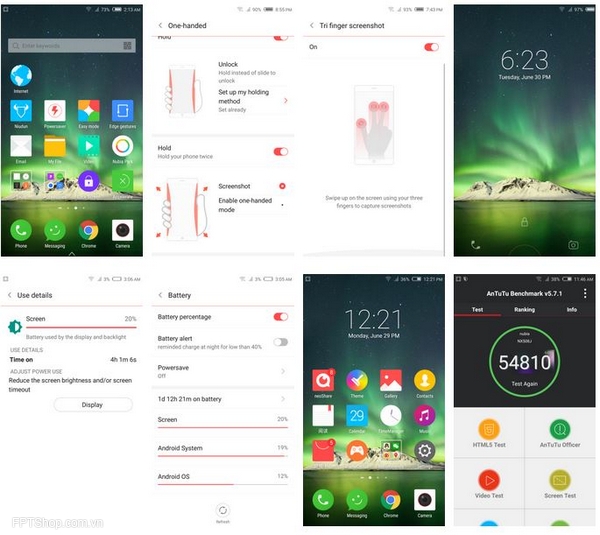 Phần mềm Android Lollipop với tùy biến rất sâu