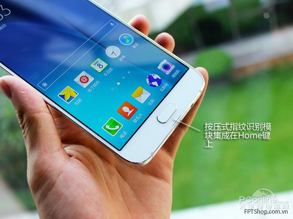 Hình ảnh đẹp mắt của Samsung Galaxy A8
