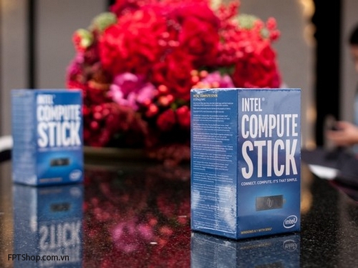 Hình ảnh về laptop tí hon Intel Compute Stick