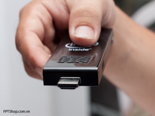 Hình ảnh về laptop tí hon Intel Compute Stick