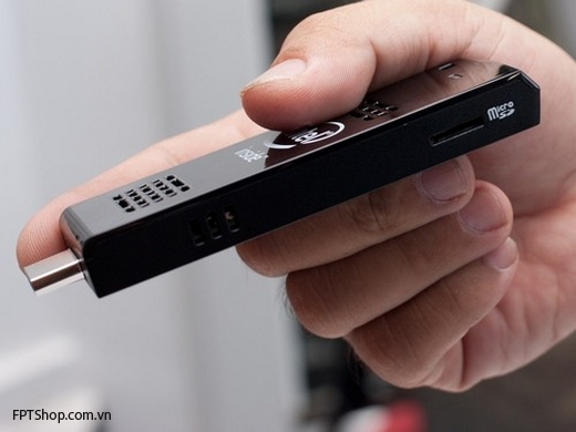 Hình ảnh về laptop tí hon Intel Compute Stick