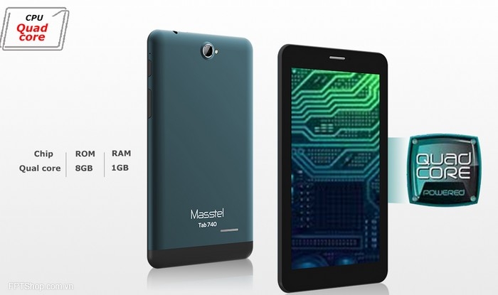 Hieuj năng Masstel Tab 740