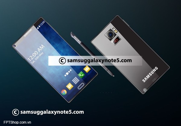 Một bạn concept Galaxy Note 5 trước đây