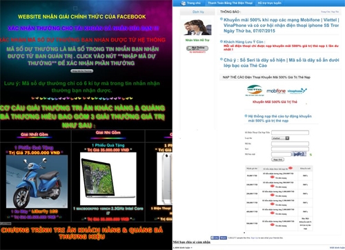 tin nhắn rác facebook