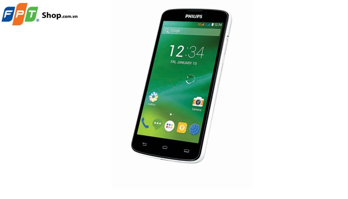 Philips Xenium V387 có thiết kế trẻ trung và nhỏ gọn