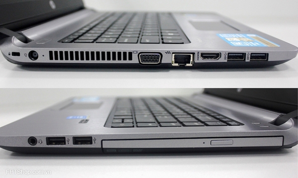Các cổng kết nối trên HP Pro Book 400 series G2