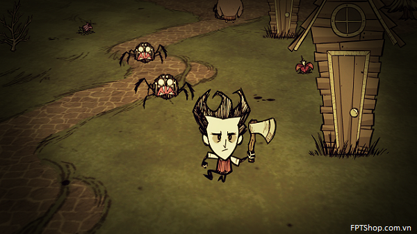 Game sinh tồn Don't Starve chơi cực đã trên iPad