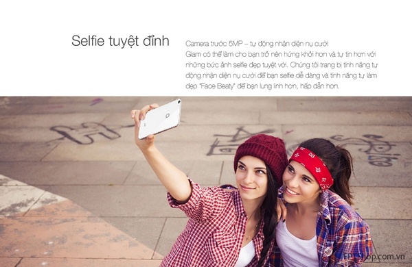 Khả năng selfie ấn tượng trên Q Glam