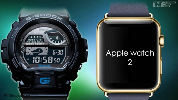 Smartwatch Casio sẽ không e ngại bất kỳ đối thủ nào