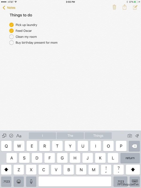Ứng dụng Notes mới thú vị với nhiều tính năng hơn
