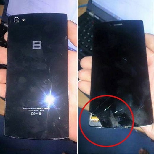 Bphone có vẻ như không có khả năng chịu ngoại lực tốt?