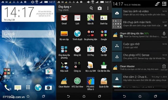 Phần mềm HTC Desire 626G