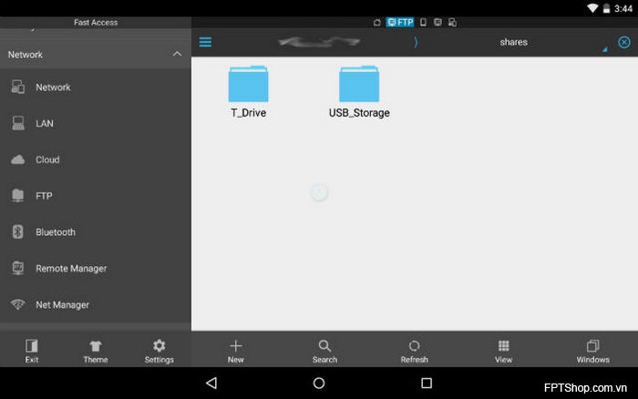 ES File Explorer hỗ trợ nhiều giao thức kết nối