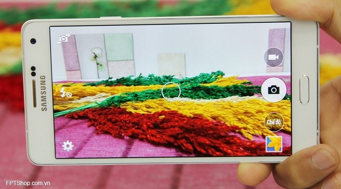 Ứng dụng camera trên Samsung Galaxy A7