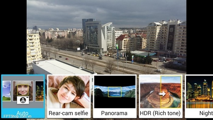 Ứng dụng camera trên Samsung Galaxy A7