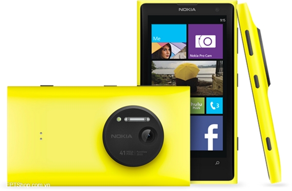 Kiểu dáng thiết kế của Nokia Lumia 1020