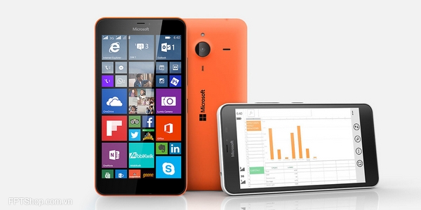 Kiểu dáng thiết kế của Microsoft Lumia 640 XL